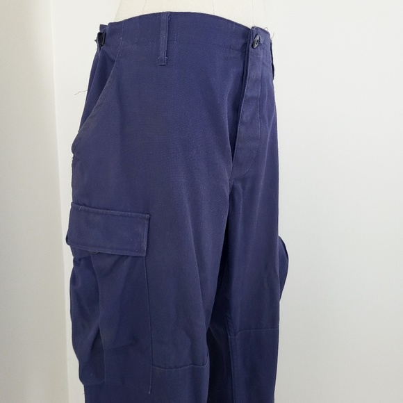Vintage Propper military cargo pants combat navy pockets - Picture 13 of 13